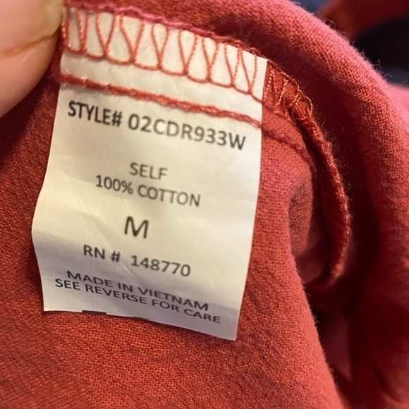 Sienna Sky burnt orange Jumper/dress size M-NWT - Picture 4 of 4